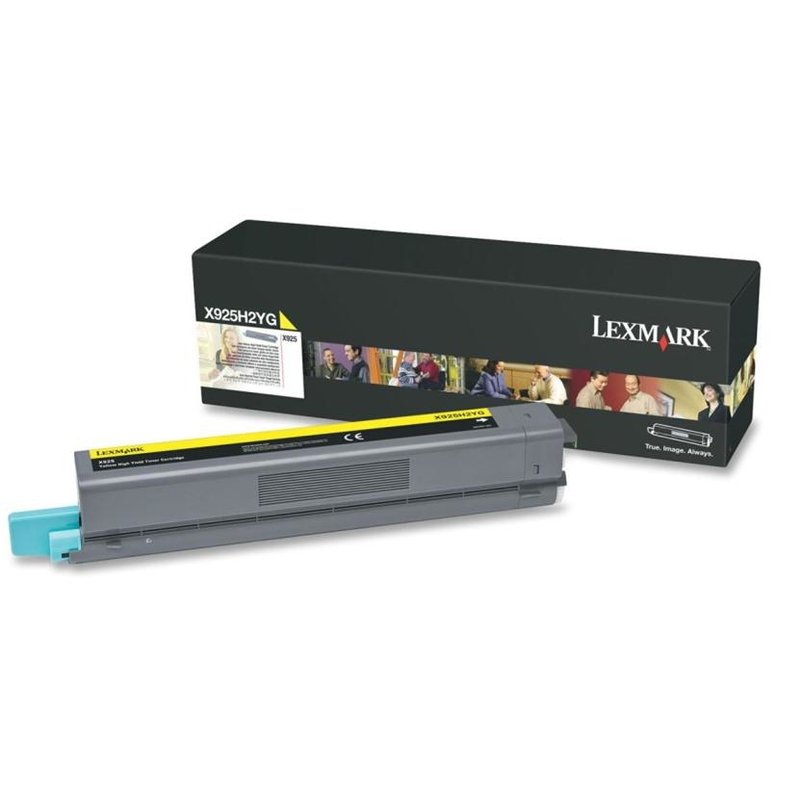 Lexmark X925H2YG cartucho de tóner 1 pieza(s) Original Amarillo