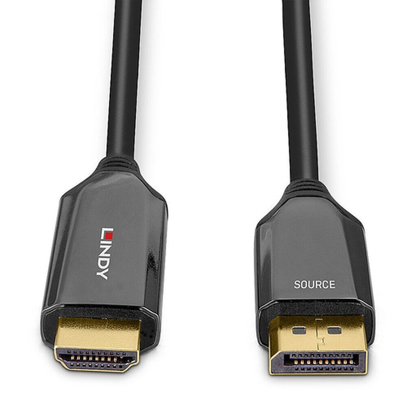 Lindy 40930 adaptador de cable de vídeo 1 m DisplayPort HDMI Lindy 40930 adaptador de cable de vídeo 1 m DisplayPort HDMI - Imagen 5