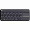 Logitech K400 Plus Tv teclado RF inalámbrico QWERTY Español Negro Logitech K400 Plus Tv teclado RF inalámbrico QWERTY Español Negro
