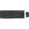 Logitech MK295 Silent Wireless Combo teclado Ratón incluido USB QWERTY Español Grafito