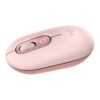 Logitech POP Mouse, ratón inalámbrico Bluetooth compacto y portátil con botones programables y clics discretos, tecnología Easy-Switch para alternar hasta 3 dispositivos, portátil, tablet, PC: Rosa