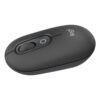 Logitech POP Mouse, ratón inalámbrico Bluetooth compacto y portátil con botones programables y clics discretos, tecnología Easy-Switch para alternar hasta 3 dispositivos, portátil, tablet, PC: grafito