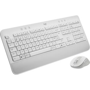 Logitech Signature MK650 Combo For Business teclado Ratón incluido RF Wireless + Bluetooth QWERTY Ruso Blanco