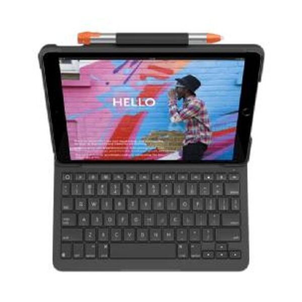 Logitech Slim Folio Grafito Bluetooth QWERTY Español