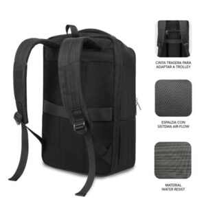 MOCHILA PORTATIL SUBBLIM BUSINESS V2 AP BACKPACK 16" BLACK
