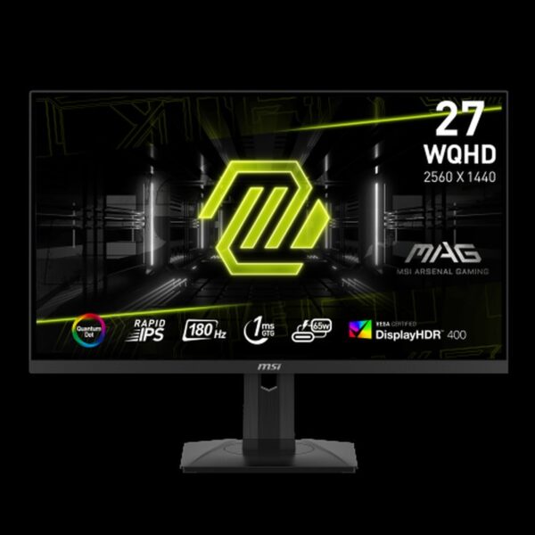 MSI MAG 274QRF QD E2 pantalla para PC 68,6 cm (27") 2560 x 1440 Pixeles Wide Quad HD LCD Negro