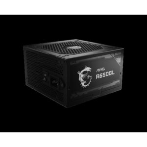 MSI MAG A650GL unidad de fuente de alimentación 650 W 20+4 pin ATX ATX Negro MSI MAG A650GL unidad de fuente de alimentación 650 W 20+4 pin ATX ATX Negro