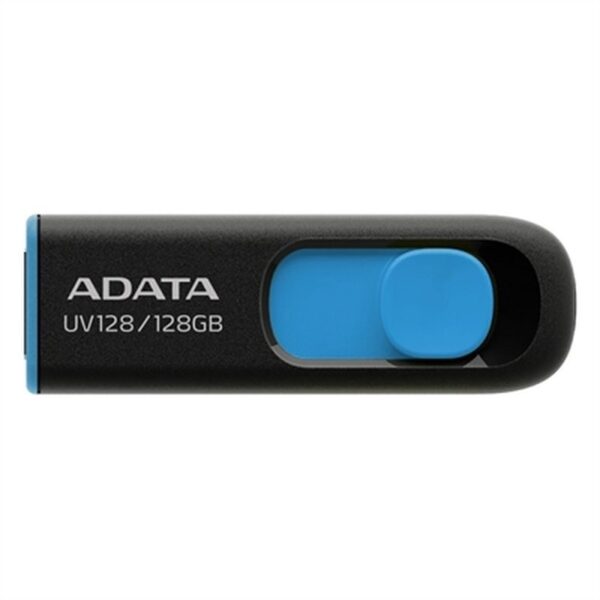 ADATA DashDrive UV128 128GB unidad flash USB USB tipo A 3.2 Gen 1 (3.1 Gen 1) Negro, Azul