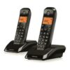 Motorola S12 Duo Teléfono DECT Identificador de llamadas Negro Motorola S12 Duo Teléfono DECT Identificador de llamadas Negro