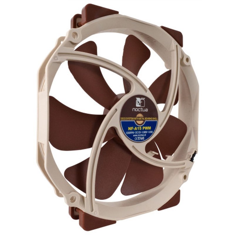 NOCTUA VENTILADOR CAJA NF-A15 PWM, 140MM FAN, 140X150X25MM, 12V, 1200RPM/900RPM/300RPM, 19,2 DB(A), 115,5 M3/H, 1,51 MM H2O, 4 PINES NOCTUA VENTILADOR CAJA NF-A15 PWM, 140MM FAN, 140X150X25MM, 12V, 1200RPM/900RPM/300RPM, 19,2 DB(A), 115,5 M3/H, 1,51 MM H2O, 4 PINES - Imagen 2