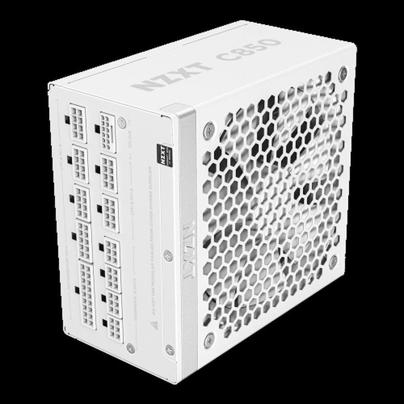 NZXT C850 Gold unidad de fuente de alimentación 850 W 24-pin ATX ATX Blanco