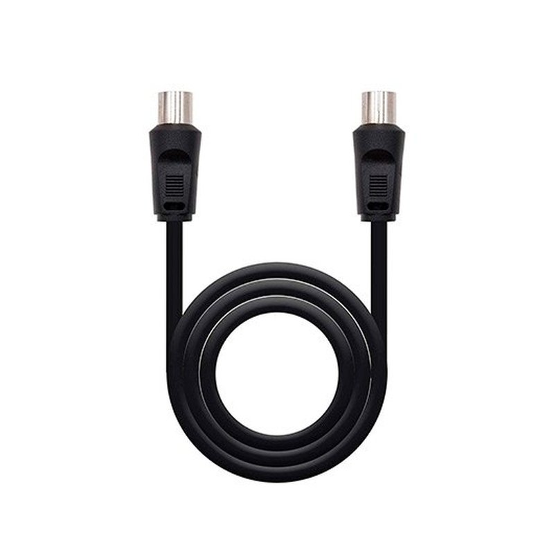 Nanocable 10.26.0202 cable coaxial 3C-2V 1,8 m 9,5 mm Negro