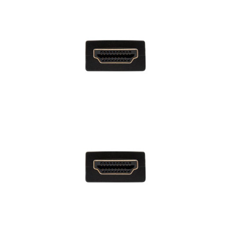 Nanocable Cable HDMI V1.4 Alta Velocidad / HEC), A/M-A/M, Negro, 1 m Nanocable Cable HDMI V1.4 Alta Velocidad / HEC), A/M-A/M, Negro, 1 m - Imagen 3