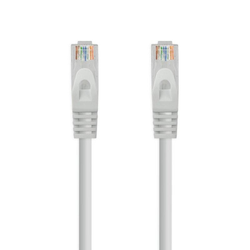 Nanocable Cable de red latiguillo RJ45 LSZH CAT.6A UTP AWG24, Gris, 1.5 m - Imagen 2