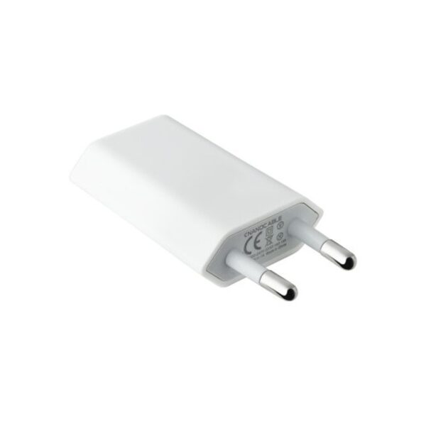 Nanocable MINI CARGADOR USB PARA IPOD IPHONE,5V-1A, BLANCO