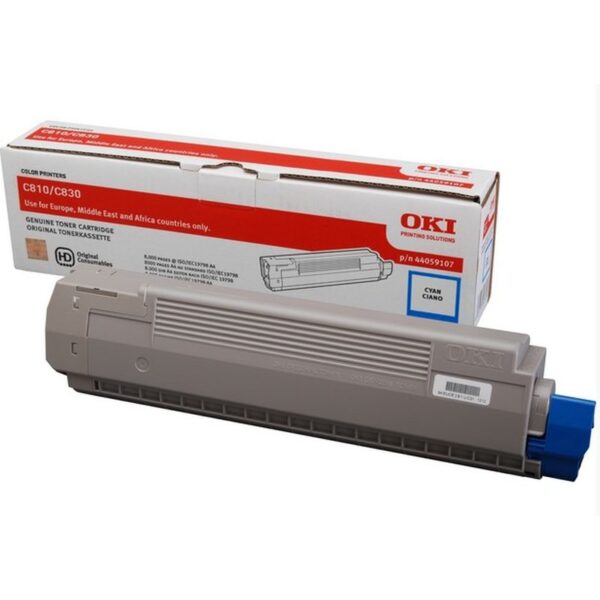 OKI C810/C830/ Toner Cian 8k