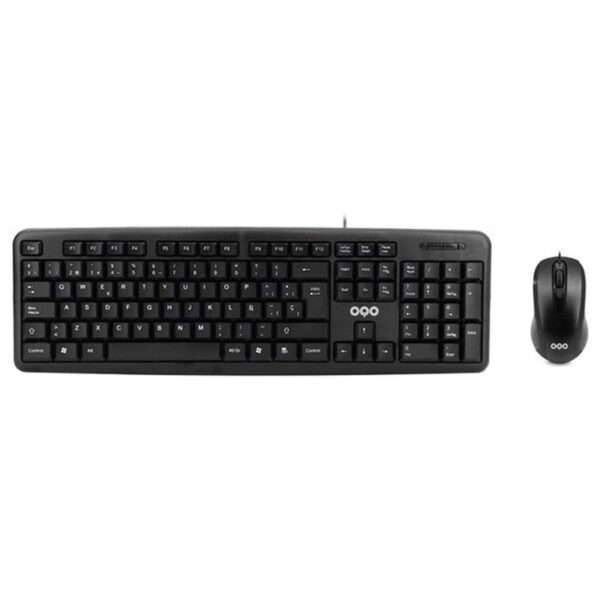 OQO COMBO TECLADO Y RATON CON CABLE USB