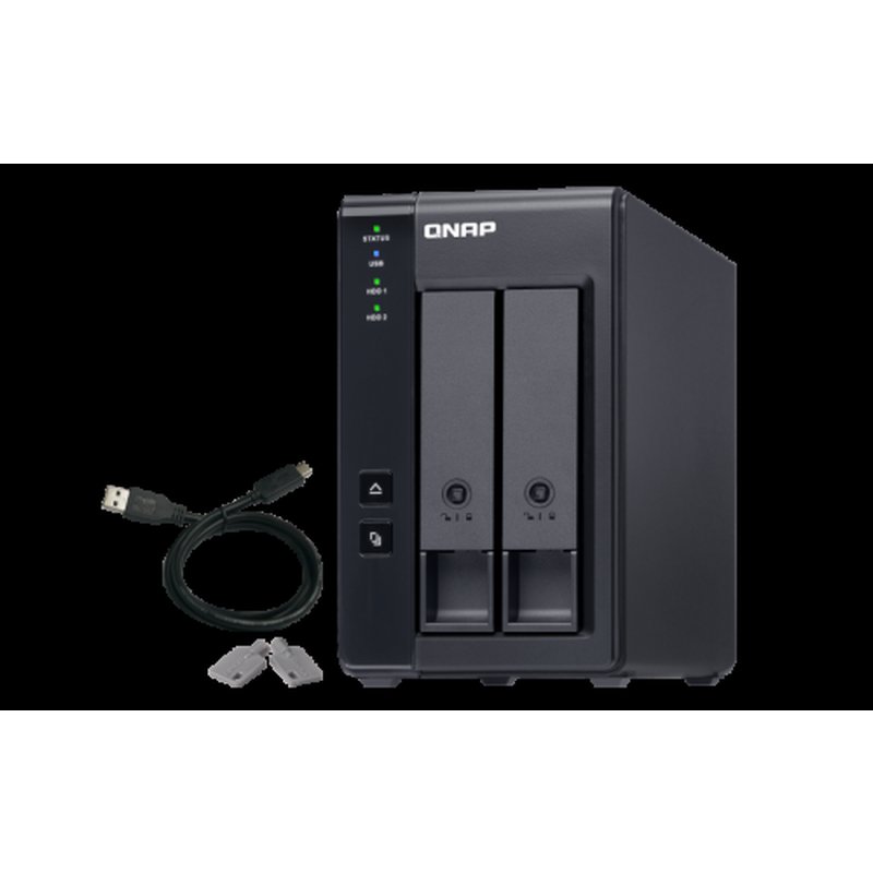 QNAP TR-002 caja para disco duro externo Carcasa de disco duro/SSD Negro 2.5/3.5" QNAP TR-002 caja para disco duro externo Carcasa de disco duro/SSD Negro 2.5/3.5" - Imagen 3