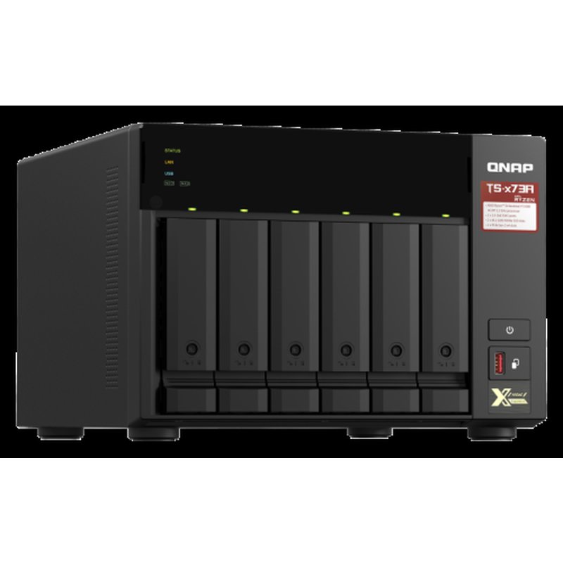 QNAP TS-673A NAS Torre Ethernet Antracita V1500B QNAP TS-673A NAS Torre Ethernet Antracita V1500B - Imagen 2