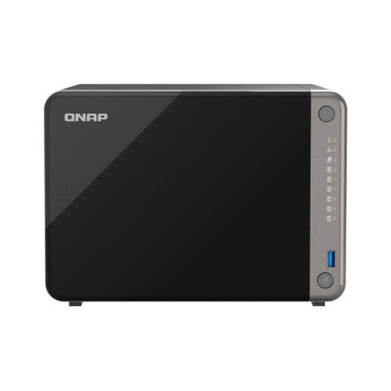 QNAP TS-AI642-8G servidor de almacenamiento NAS Torre Ethernet Negro Cortex-A76 QNAP TS-AI642-8G servidor de almacenamiento NAS Torre Ethernet Negro Cortex-A76