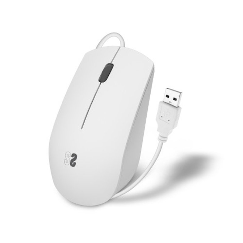 MOUSE SUBBLIM WIRED OPTICAL BUSINESS 1200DPI WHITE MOUSE SUBBLIM WIRED OPTICAL BUSINESS 1200DPI WHITE