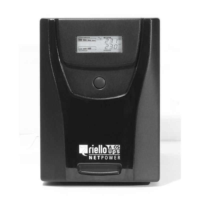 RIELLO SAI NETPOWER 2000 USB & SERIE DISPLAY 6 IEC INTERACTIVO RIELLO SAI NETPOWER 2000 USB & SERIE DISPLAY 6 IEC INTERACTIVO