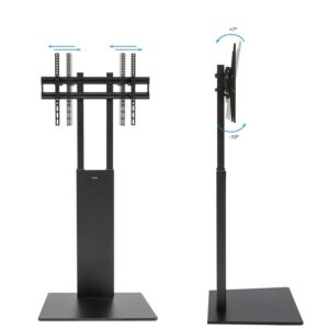 TooQ “Mirror” Soporte de Suelo para Pantallas 32"- 85", Negro