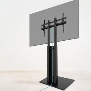 TooQ “Mirror” Soporte de Suelo para Pantallas 32"- 85", Negro