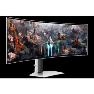 Samsung Odyssey LS49CG934SUXEN pantalla para PC 124,5 cm (49") 5120 x 1440 Pixeles DQHD OLED Plata