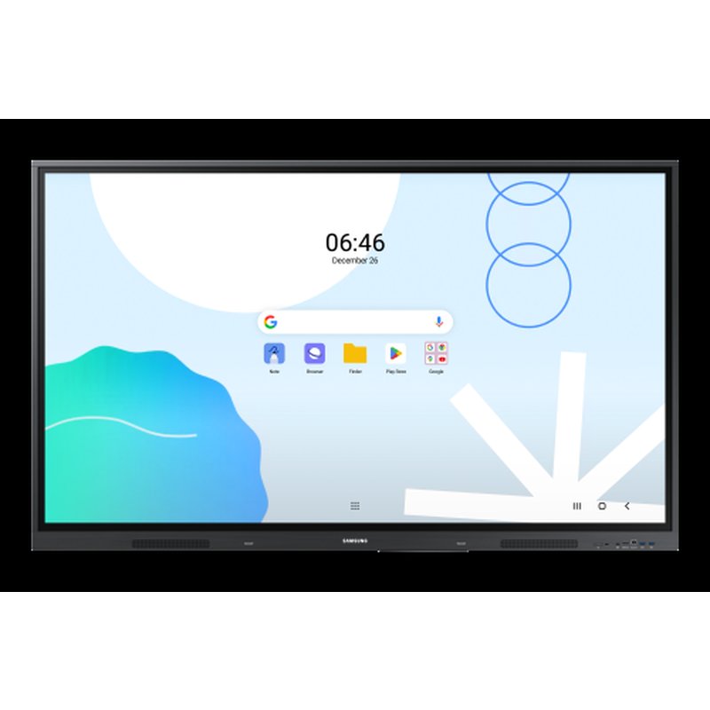 Samsung WA65D pizarra blanca interactiva 165,1 cm (65") 3840 x 2160 Pixeles Pantalla táctil Gris