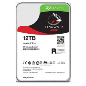 Seagate IronWolf Pro ST12000NT001 disco duro interno 3.5" 12000 GB Seagate IronWolf Pro ST12000NT001 disco duro interno 3.5" 12000 GB