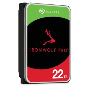 Seagate IronWolf Pro ST22000NT001 disco duro interno 3.5" 22000 GB Serial ATA III
