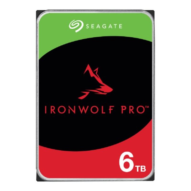 Seagate IronWolf Pro ST6000NT001 disco duro interno 3.5" 6000 GB Seagate IronWolf Pro ST6000NT001 disco duro interno 3.5" 6000 GB