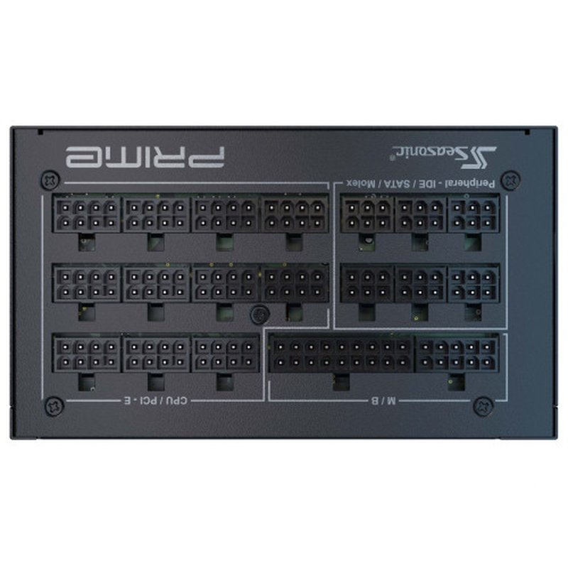 Seasonic PRIME-TX-1600 unidad de fuente de alimentación 1600 W 20+4 pin ATX ATX Negro - Imagen 3