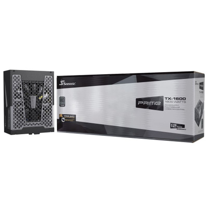Seasonic PRIME-TX-1600 unidad de fuente de alimentación 1600 W 20+4 pin ATX ATX Negro - Imagen 7