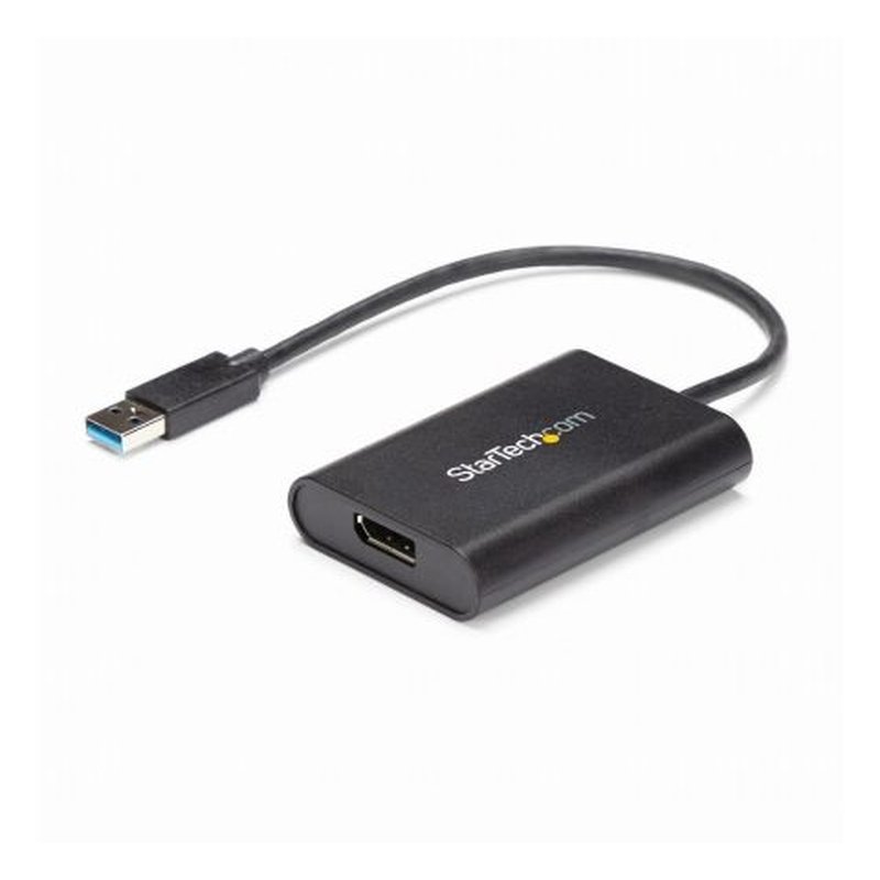 StarTech.com Adaptador Gráfico USB 3.0 a DisplayPort - Adaptador de Vídeo Externo USB a DisplayPort - USB a DP 4K 30Hz StarTech.com Adaptador Gráfico USB 3.0 a DisplayPort - Adaptador de Vídeo Externo USB a DisplayPort - USB a DP 4K 30Hz
