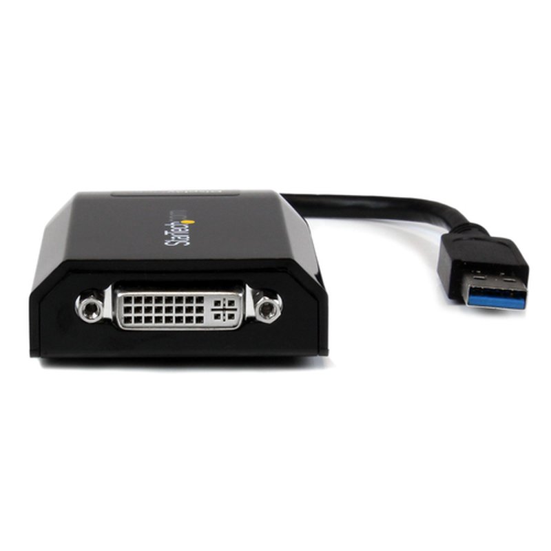 StarTech.com Cable Adaptador USB 3.0 a DVI / VGA - 2048x1152 - Adaptador Gráfico Externo de Vídeo - Convertidor Externo de Vídeo para un Monitor Externo - Compatible con Mac y Windows - Imagen 3
