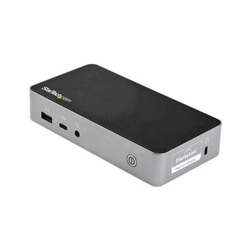 StarTech.com Docking Station USB-C - Replicador de Puertos USB Tipo C de 2 Puertos HDMI para Dos Monitores - Entrega de Alimentación PD de 65W - Hub USB - Ethernet - para Mac y Windows