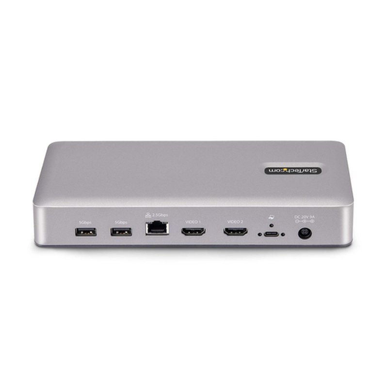 StarTech.com Docking Station USB4 - USB-C de 40Gbps - Vídeo Doble HDMI - Hasta 2x 4K 60Hz 4:4:4 (RGB) o 2x 4K 120Hz 4:2:2 - con Hub Ladrón 6x USB - 2,5GbE - PD 100W - Docking Station USB Tipo C StarTech.com Docking Station USB4 - USB-C de 40Gbps - Vídeo Doble HDMI - Hasta 2x 4K 60Hz 4:4:4 (RGB) o 2x 4K 120Hz 4:2:2 - con Hub Ladrón 6x USB - 2,5GbE - PD 100W - Docking Station USB Tipo C - Imagen 4