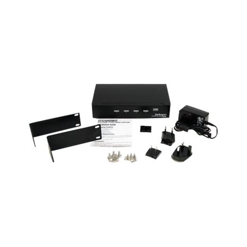 StarTech.com Multiplicador HDMI de 4 puertos y amplificador de señal - Splitter - 1920x1200 -1080p StarTech.com Multiplicador HDMI de 4 puertos y amplificador de señal - Splitter - 1920x1200 -1080p