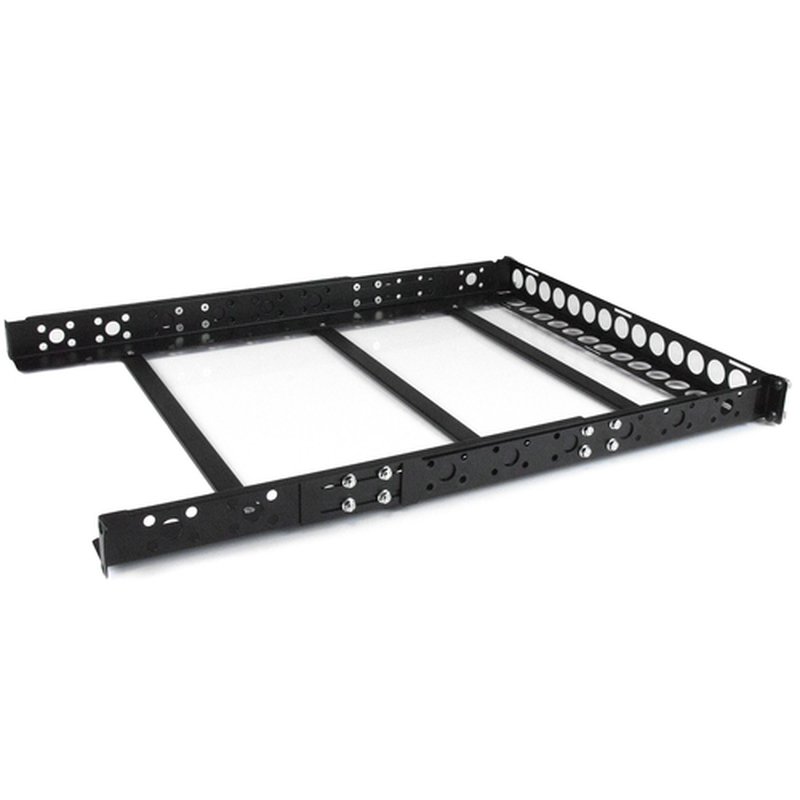 StarTech.com Rieles Universales Fijos de Profundidad Ajustable para Rack de Servidores 19" 1U