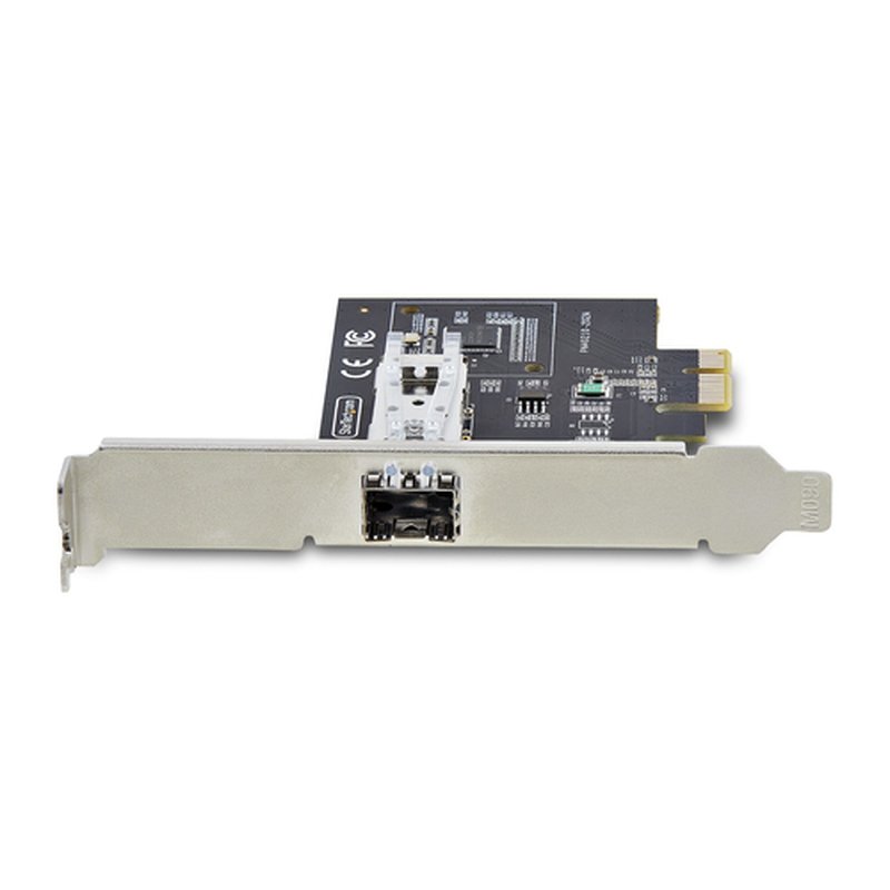 StarTech.com Tarjeta PCIe 2.1x1 de Red de Fibra Óptica/Cobre Ethernet 1Gb SFP de 1 Puerto - Chipset Controlador Intel I210-IS - Cobre de 1000BASE/Fibra Óptica - NIC - Imagen 3