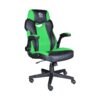 TALIUS SILLA CRAB GAMING negr/verde, brazos abatibles, butterfly, ruedas nylon, piston clase 4 TALIUS SILLA CRAB GAMING negr/verde, brazos abatibles, butterfly, ruedas nylon, piston clase 4