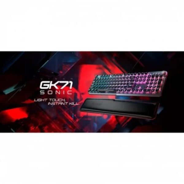 TECLADO MSI VIGOR GK71 SONIC RED ES