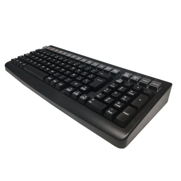 TECLADO POS MUSTEK MKB-800. USB. NEGRO.