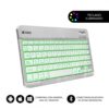 TECLADO SUBBLIM SMART BACKLIT BLUETOOTH RETROILUMINDO SILVER TECLADO SUBBLIM SMART BACKLIT BLUETOOTH RETROILUMINDO SILVER