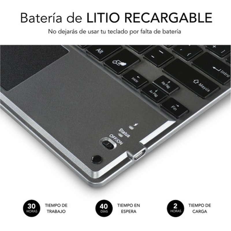 Teclado Tablet Subblim Sub - Kbt - Smbt51 Inalambrico Teclado Tablet Subblim Sub - Kbt - Smbt51 Inalambrico - Imagen 7