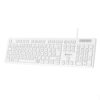 TECLADO SUBBLIM USB BUSINESS SLIM SILENT WHITE