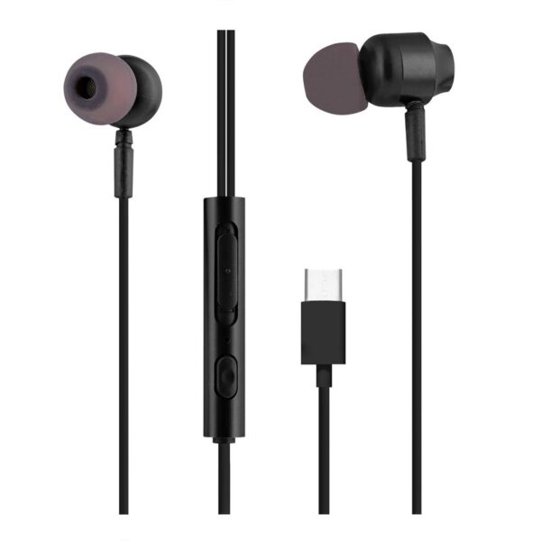 TNB C-BUDS - TIPO C auriculares digitales de botón - negro