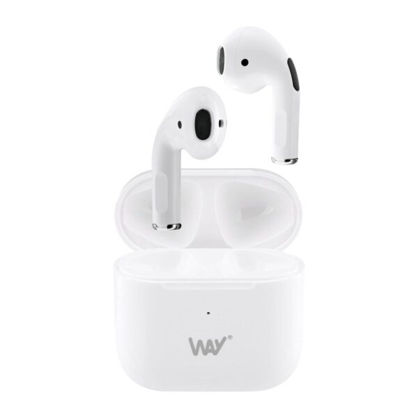 TNB WAY - Auriculares MELODY 2 TWS con estuche de carga - Blanco